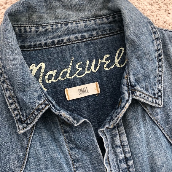 Madewell Denim Shirt - Picture 2 of 4